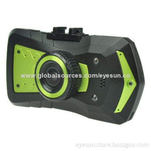 H.264 Dual-camera Traffic Car Black Box, G-sensor, GPS Optional